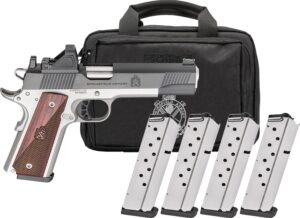 Springfield Armory 1911 Ronin AOS .45 ACP 5 inch with Viridian RFX11 and wood laminate grips