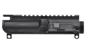 Spikes Tactical flat top 9mm AR-15 upper receiver in black anodized finish