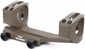 Warne X-SKEL 30mm Picatinny cantilever scope mount in Flat Dark Earth
