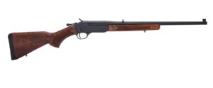 Henry H015Y-243 single shot youth rifle .243 Winchester blued steel walnut stock