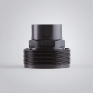 Dead Air Wolverine 14mm thread insert, black finish, for Dead Air Wolverine silencer