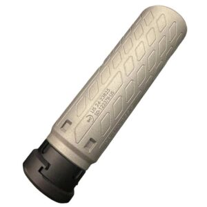 B&T SQD9 Print-X RBS 9mm suppressor 8.11 inch Inconel Grey