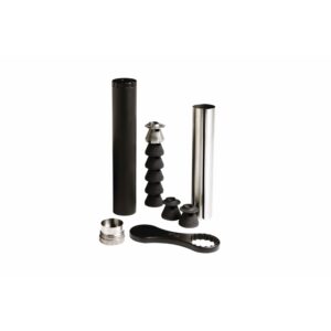 Tactical Solutions ASCENT22 rimfire suppressor showing matte finish and mount