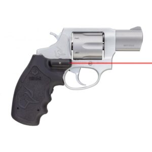 Taurus 856 Ultra-Lite .38 Special 2-inch stainless revolver with Viridian red laser grip