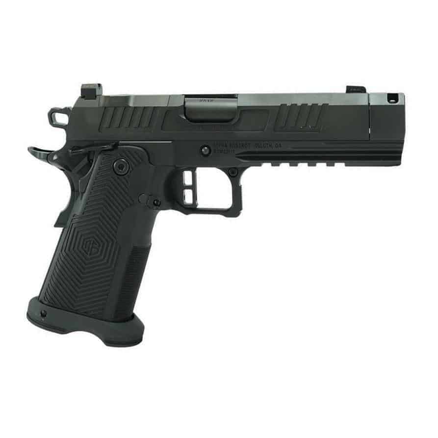 Alpha Foxtrot AF1911-Romulus 9mm, 4.25 inch compensated threaded barrel, DLC black, RMSc cut