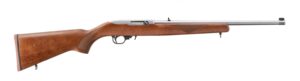 Ruger 10/22 Sporter .22 LR 18.5 inch stainless barrel with walnut-stained hardwood stock