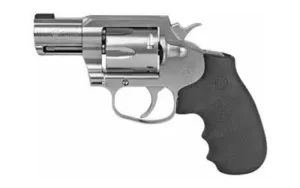 Colt King Cobra Carry stainless 2-inch revolver with Hogue rubber grip and 6-shot cylinder