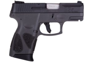 Taurus G2C 9mm compact pistol, gray polymer frame, matte black slide, 3.2-inch barrel