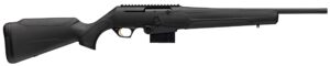 Browning BAR MK4 DBM Hunter .308 rifle with 18.5 inch fluted blued barrel and black synthetic stock