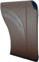 PACHMAYR RECOIL PAD SLIP-ON - DECELERATOR MEDIUM BROWN