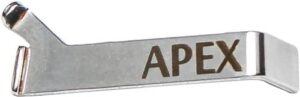 Apex Tactical 102103 Performance Connector for Glock pistols, stainless finish