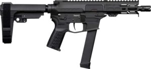 CMMG Banshee MKGs 9mm 5-inch pistol with RipBrace and 33rd magazine in Armor Black