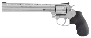 Colt King Cobra Target .22 LR 8 in stainless revolver with Hogue overmolded rubber grip