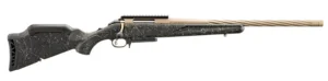 Ruger American Gen II Prairie 6.5 Creedmoor 20in bronze fluted threaded barrel black splatter stock