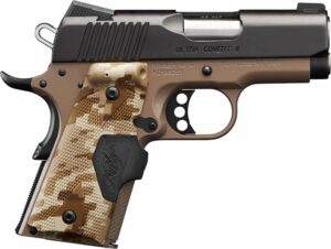 Kimber Ultra Covert II .45 ACP 3 in barrel Dark Earth frame Matte Black slide
