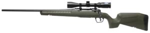 Savage Axis 2 XP 7mm-08 Rem 22in left-hand rifle with 3-9x40 scope and OD green synthetic stock