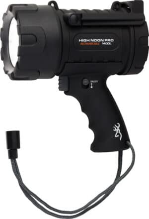 BROWNING HIGH NOON LED SPOTLT - 100-1400 LUMENS RECHARGEABLE