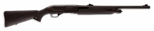 Winchester SXP Black Shadow Deer 20 Gauge pump shotgun with 22 inch fully rifled barrel and black synthetic stock
