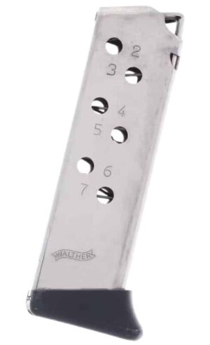 WALTHER ARMS MAG PPK 32ACP 7RD NICKEL FR
