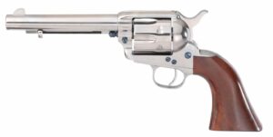 TAYLOR'S & COMPANY Gunfighter revolver 5.5 inch nickel finish with walnut grips