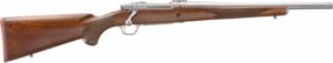 Ruger Hawkeye Hunter 6.5 Creedmoor 16.6 inch threaded stainless rifle with walnut stock