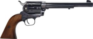 EAA Bounty Hunter .44 Magnum 7.5 inch revolver case colored frame blued barrel wood grips