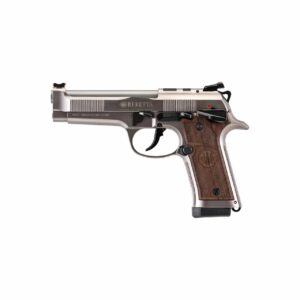 Beretta 92X Performance Defensive Classic 9mm stainless with Hogue walnut grip