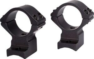 TALLEY RINGS LOW 1" KIMBER 84M - CURRENT PROD 8-40 BLK ANODIZED