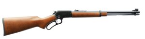 Chiappa LA322 18.5 in .22 WMR lever-action carbine with walnut pistol-grip stock