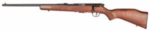 Savage 93 G left‑hand bolt action rifle .22 WMR with hardwood stock