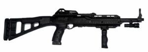 Hi-Point 995FGFLTS 9mm carbine 16.5 inch barrel black synthetic stock forward grip flashlight