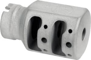 MI ALPHA TANK BRAKE M14X1LH - SILVER MATTE