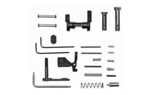 Armaspec stainless lower parts kit for AR-15 .223/5.56 in black finish