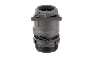 B&T SD-140020 NATO/A2 HUB Adapter 1.375x24 black Cerakote stainless steel