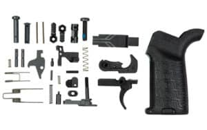 CMMG Zeroed Lower Parts Kit S5CA642 black lower parts kit components