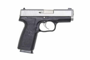 Kahr Arms CW45 .45 ACP pistol with matte stainless slide and black polymer frame
