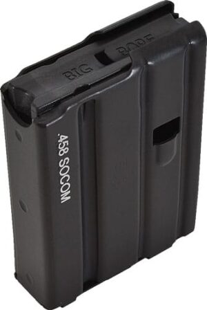 D&H TACTICAL MAGAZINE 458SOC - 4RD BLK W/LASER LOGO AR15