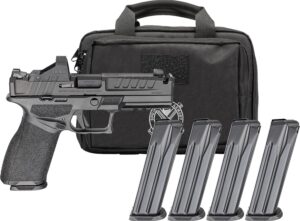 Springfield Armory Echelon Comp 9mm 4.5in with Viridian RFX11 and four 15-round magazines