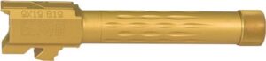 Faxon Fits Glock 19 9mm flame fluted TiN PVD barrel