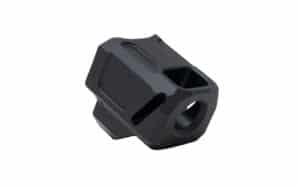 Faxon EXOS-553 9mm compensator, black anodized, for Glock Gen5 17/19/34