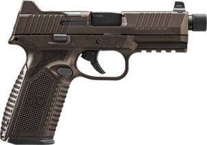 FN 510 Tactical 10mm bronze PVD pistol with 4.71-inch threaded barrel
