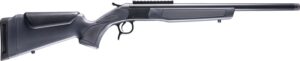 CVA Scout V3 .45-70 Govt 22 inch threaded blued barrel stealth grey synthetic stock