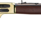 Henry Repeating Arms H010BG Brass Side Gate Lever Action Rifle .45-70 22 inch octagon barrel walnut
