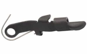 Ghost Extended Slide Release for 3-pin Glock in combat black stainless steel