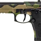 Beretta 92XI SAO 9mm 4.7in Splinter Camo full-size pistol