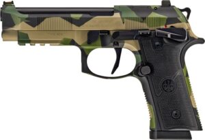 Beretta 92XI SAO 9mm 4.7in Splinter Camo full-size pistol