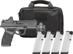 Springfield Hellcat Pro OSP 9mm pistol Gear Pac with Viridian RFX11 and four 15-round magazines