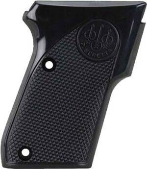 Beretta Model 3032 Tomcat black matte plastic replacement grips, set of two