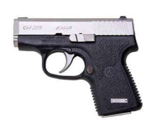Kahr CW380 CW3833N compact .380 ACP pistol angled view