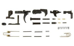 KAK Industry AR-15 Lower Parts Kit black no grip or trigger guard